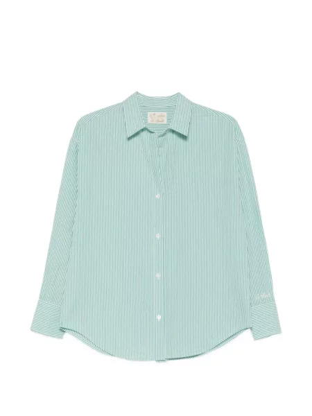 Koszula Mc2 Saint Barth w paski zielona