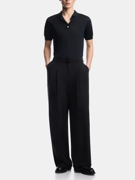 Поло Emporio Armani синее