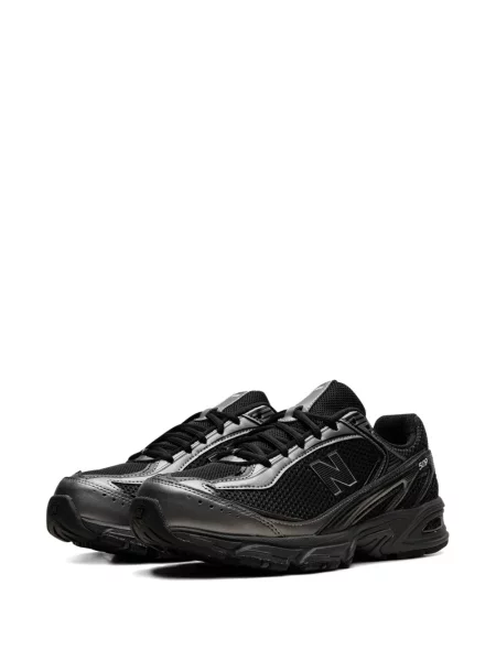 Sneakerși New Balance din piele de căprioară alb