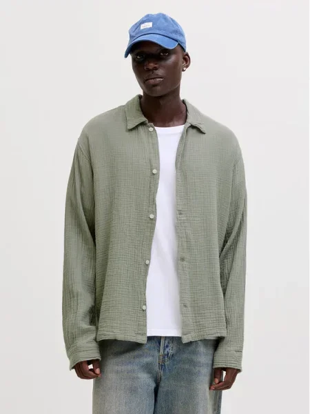 Jack & Jones Koszula Nantucket zielony