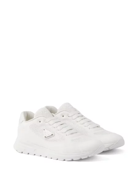 Sneakerși Prada alb