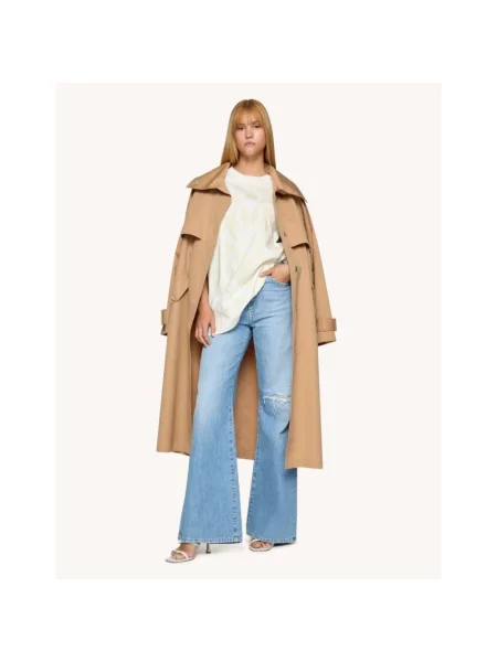 Jeansy Dondup z bursztynem niebieskie