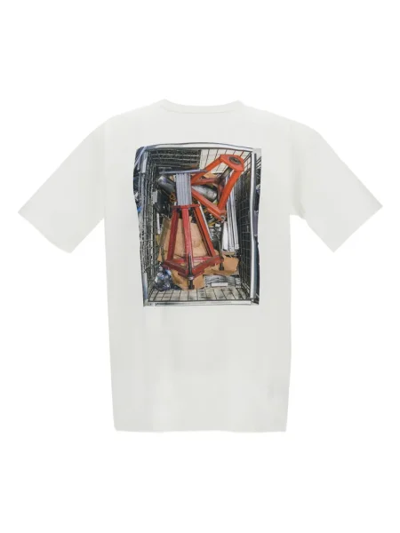 Tricou Junya Watanabe Man cu imagine alb
