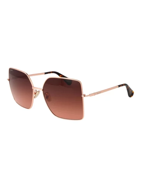 Okulary przeciwsłoneczne Max Mara żółte