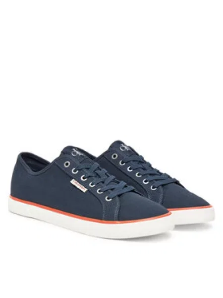 Calvin Klein Jeans Tenisky Ess Vulc Low Mg Cv Tmavomodrá