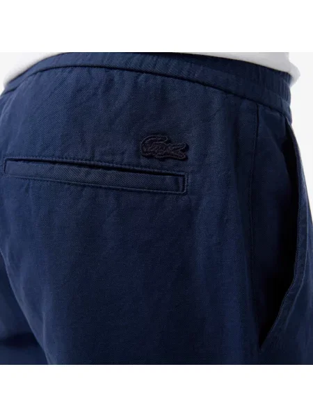 Lacoste Spodnie Lacoste granatowe