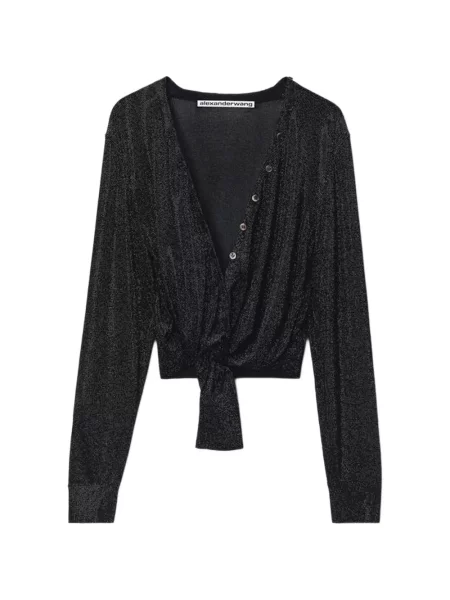 Cardigan Alexander Wang negru