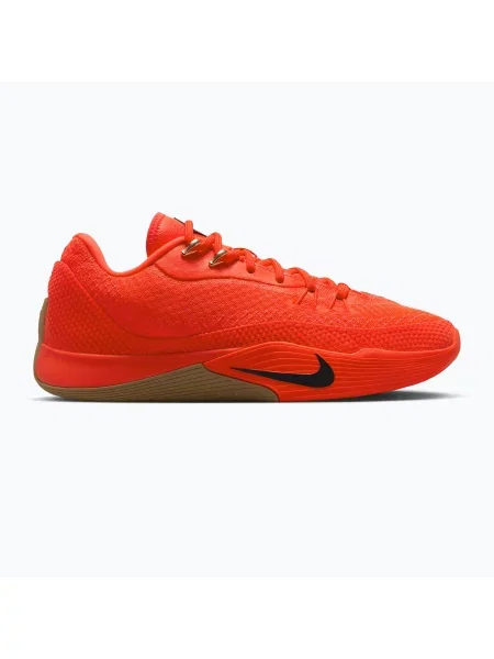 Кросівки баскетбольні Nike Street Flare bright crimson/gum light brown/black чорні