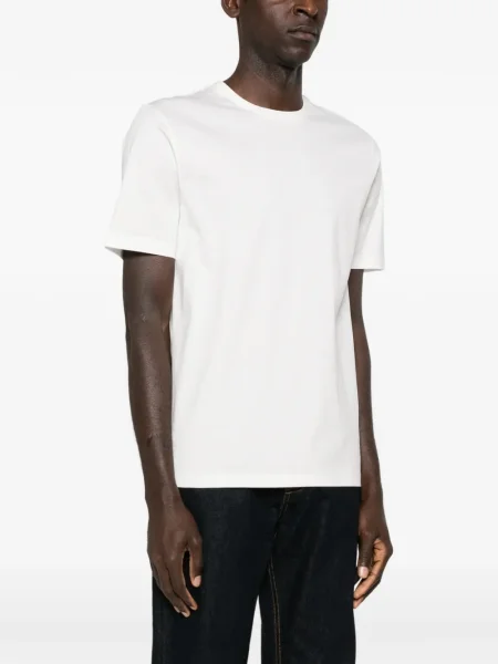 Tricou Hugo scurt alb