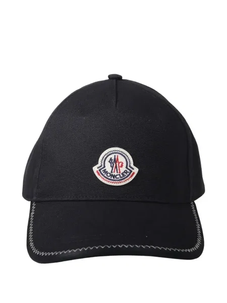 Șapcă Moncler cu autograf negru