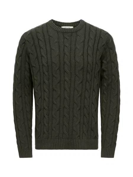 Only & Sons Pulover ONSKIM închis verde