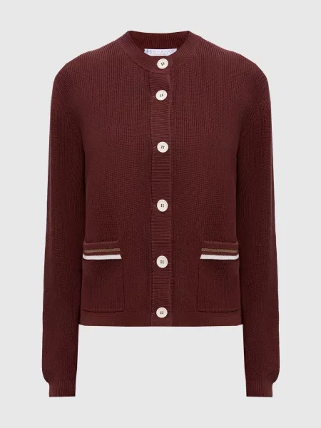 Кардиган Brunello Cucinelli коричневый
