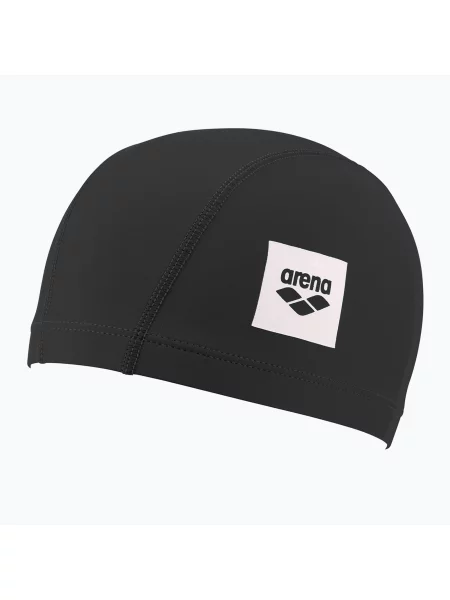 Шапочка для плавання arena Unix II Jr black чорна