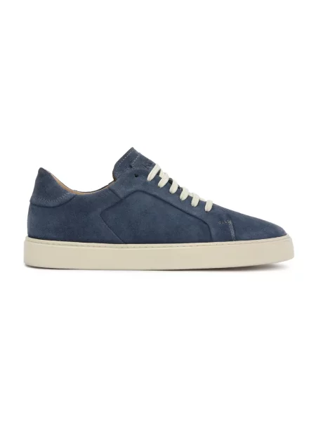 Sneakersy Kazar zamszowe niebieskie