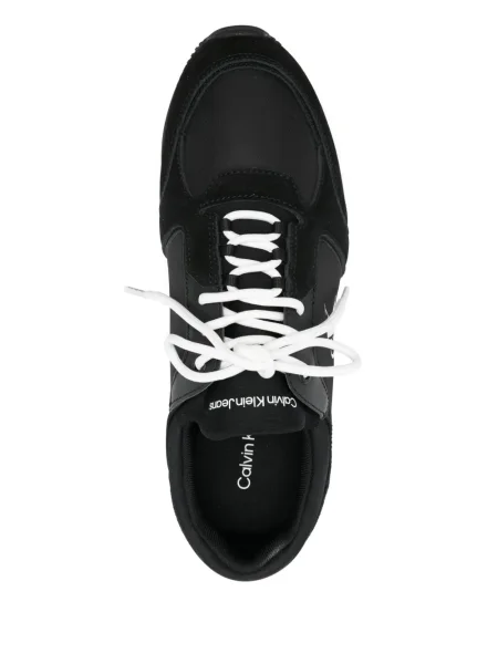 Sneakerși Calvin Klein Jeans cu imagine negru