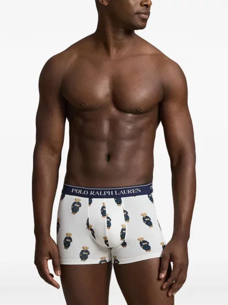Hálós kockás pólóing Polo Ralph Lauren nyomtatás fekete