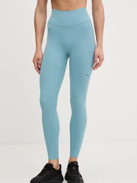 PUMA legginsy treningowe SHAPELUXE z wysokim stanem Akcesoria S niebieski