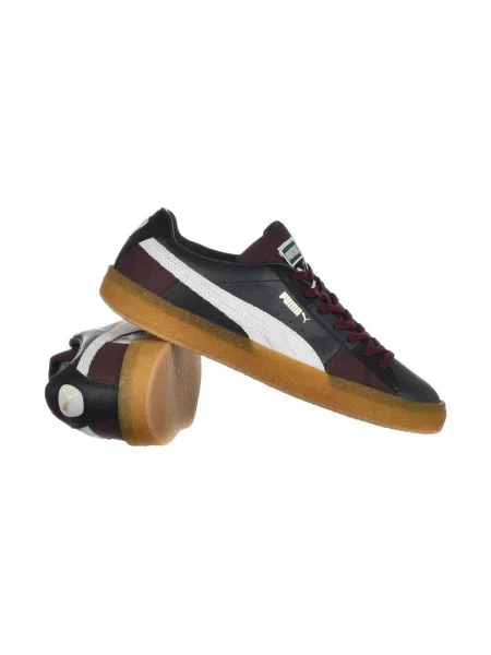 Tenisice Puma Suede od brušene kože crna