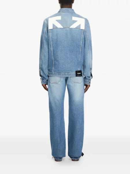 Geacă de blugi Off-white alb
