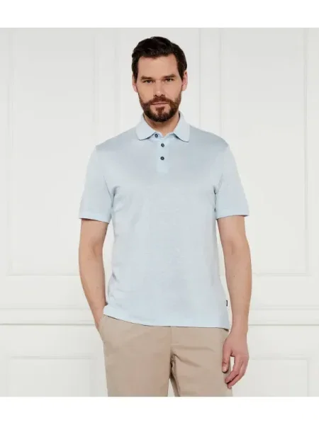 BOSS BLACK Polo H-Press 28 | cu adaos de in negru