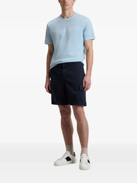 Tricou Woolrich cu imagine albastru