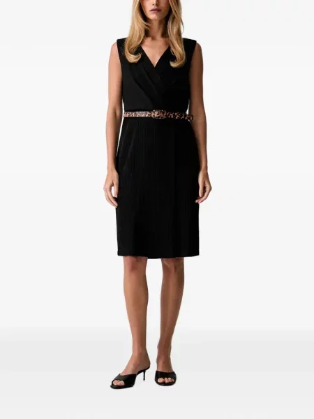 Cu centură rochie mini Dkny negru