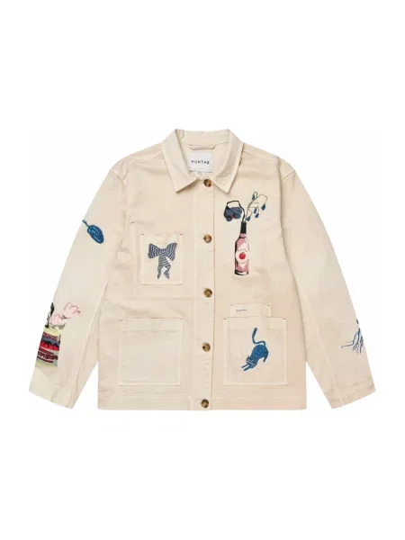 Kurtka Munthe beżowa
