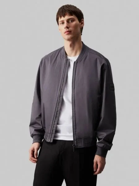 Calvin Klein De satin geacă gri