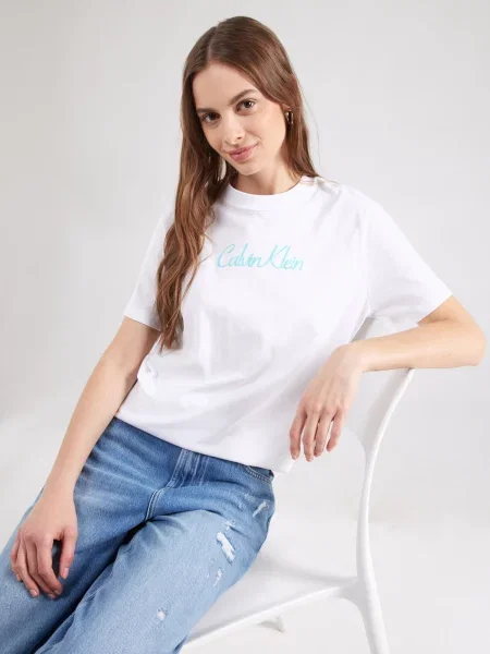 Calvin Klein Jeans majica bijela
