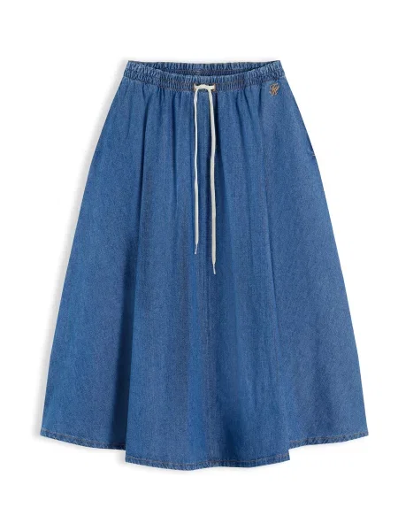 TOMMY HILFIGER Fustă MIA denim albastru