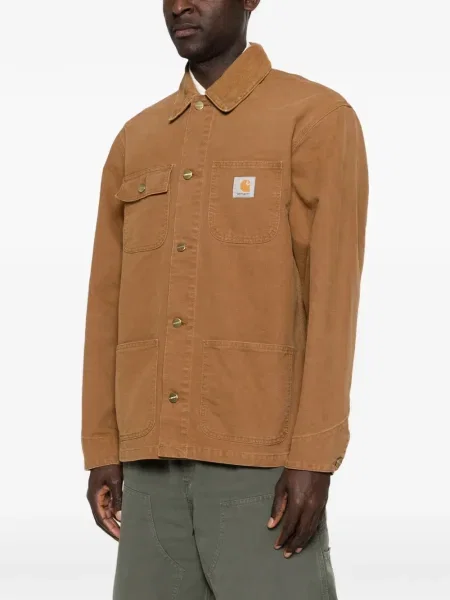 Jachetă cămașă Carhartt Wip maro