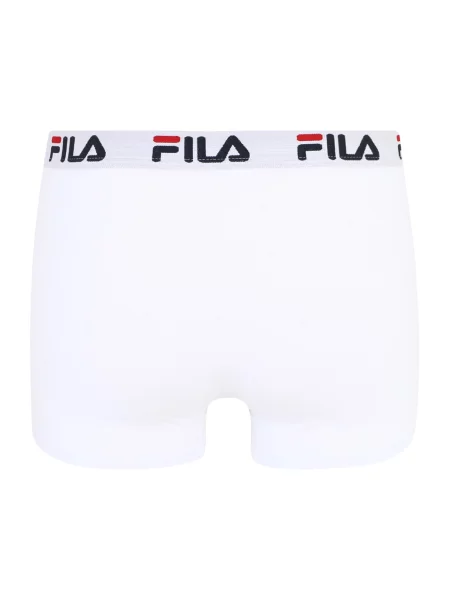 FILA Boxeri gri deschis / roșu / negru alb