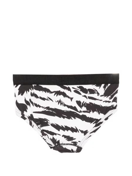 Zebra mintás alsó Tom Ford nyomtatás fekete