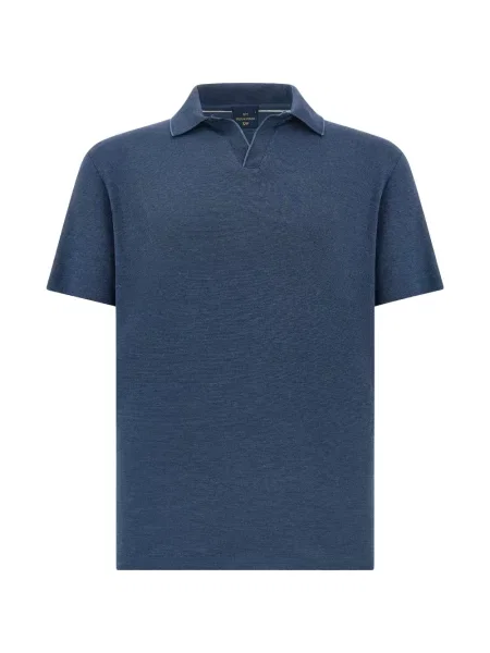 Gulerat tricou Paul & Shark albastru