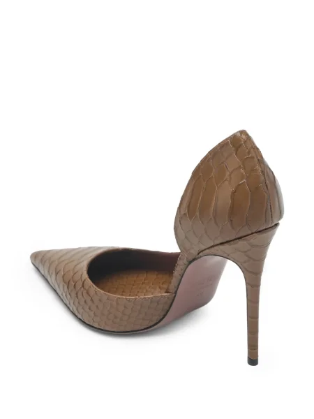 Pantofi cu toc Paris Texas maro
