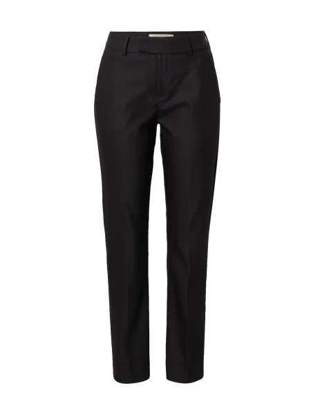 MOS MOSH Pantaloni cu dungă Ellen' negru
