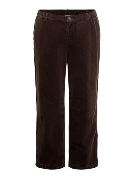 ONLY Carmakoma Pantaloni CARFLORA închis maro