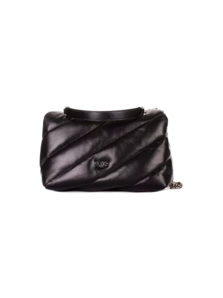 Klasická crossbody kabelka Pinko čierna