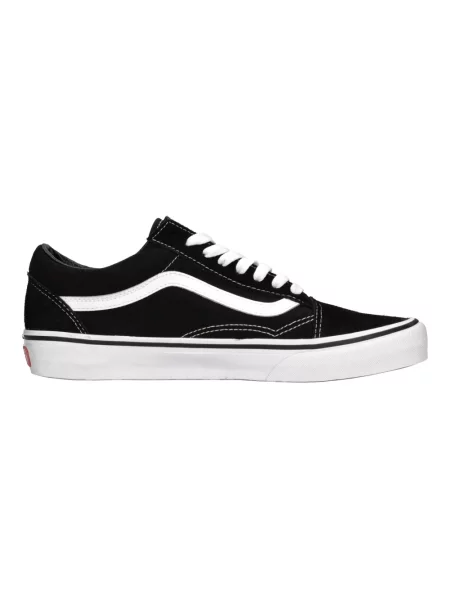 Sneakersy Vans Old Skool skórzane czarne