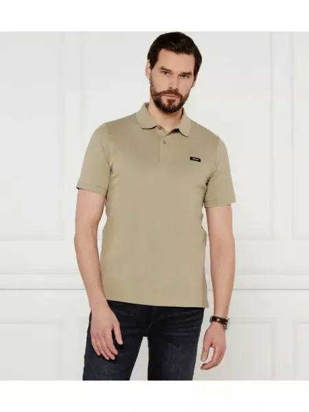 Calvin Klein Polo | stretch pique bej