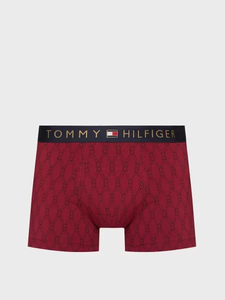 Трусы Tommy Hilfiger с принтом красные