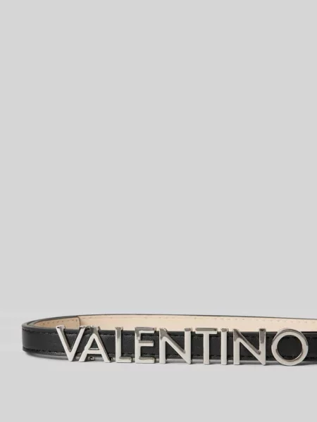 Valentino Bags pasek skórzany BELTY czarny