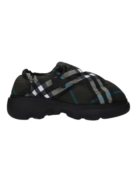 Klapki mules Burberry zielone