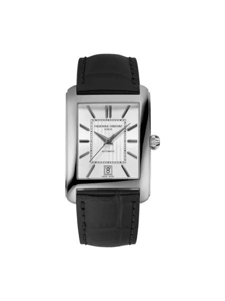 Zegarek Frederique Constant skórzany szary