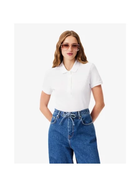 Lacoste Polo biały