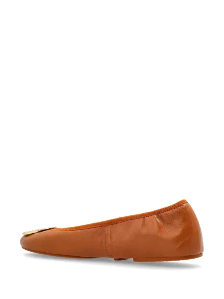 Kožne salonke Tory Burch smeđa