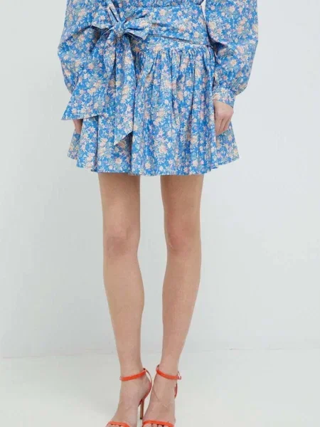 Fusta mini Custommade albastru