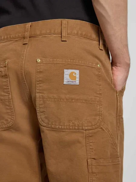 Carhartt Wip Spodnie Cargo Dearborn Relaxed Fit braun beżowe