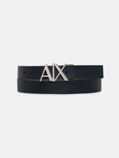 Armani Exchange ремінь шкіряний