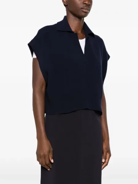 Gulerat tricou polo Agl albastru